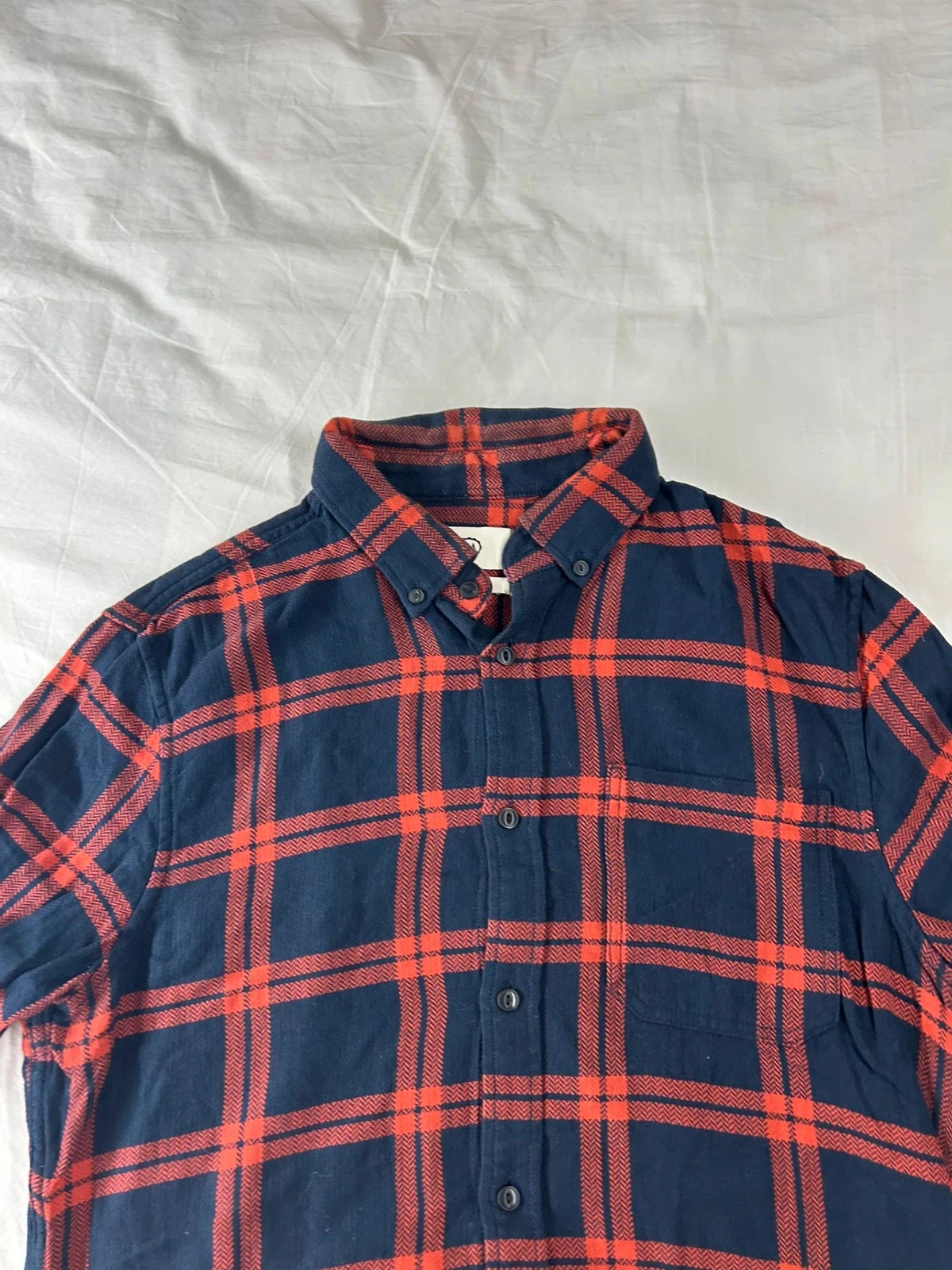 Chemise à carreaux c&a slim fit vintage rouge noire – photo 6